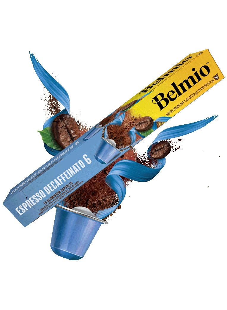 Belmio Espresso Decaffeinato Coffee Capsules Compatible With Nespresso Original Line Machines - Image 1