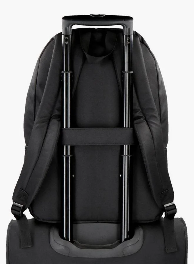 Reebok  Logo Print School Backpack With Adjustable Straps And Zip Closure - 38X19X43 Cm  | Best Price UAE