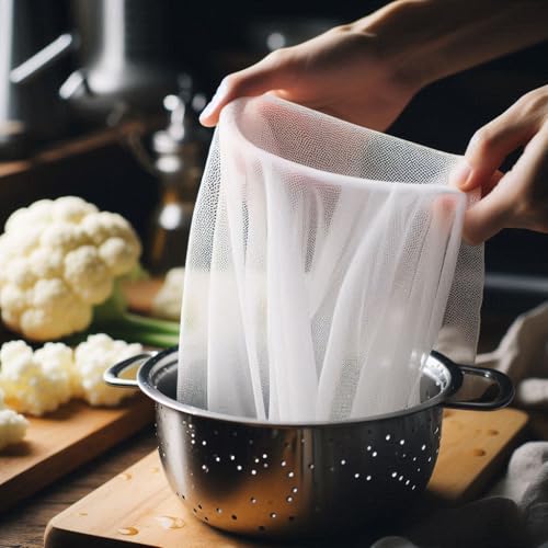 Bague Strainer Cheese Cloth for Kitchen 1 Meter Muslin Unbleached Cotton for Straining Grade 100% Cotton Fabric Reusable (5 X 1.25 Meter) ((5 X 1.25 Meter)) - Image 5