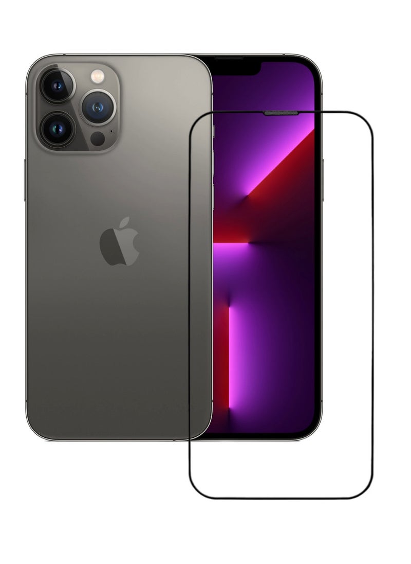 ACLIX Antistatic ESD Dustproof Premium Quality High Definition Tempered Glass Screen Protector Designed For  iPhone 13 Pro - Image 1