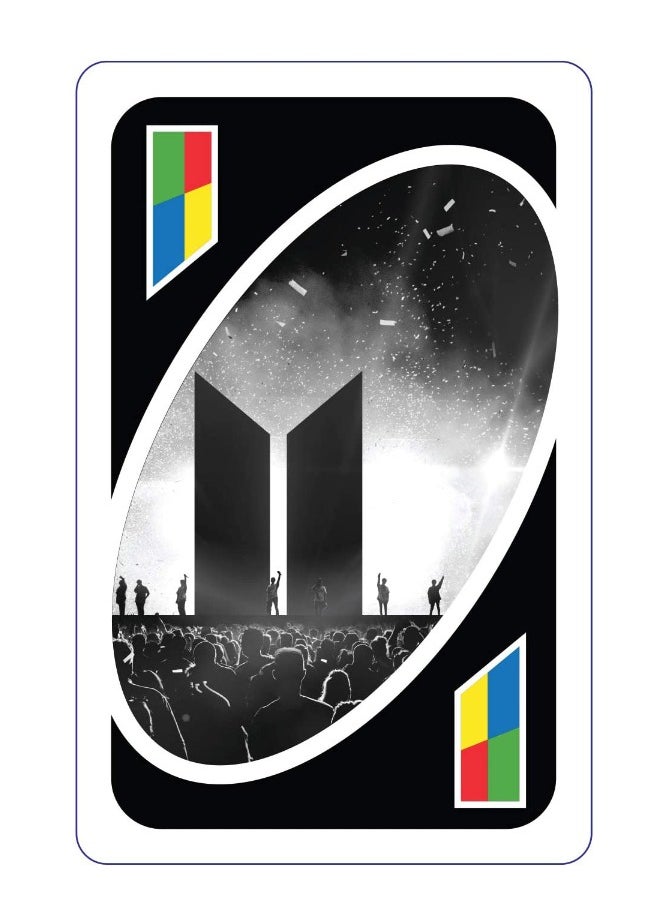 BTS UNO  Card Game with 112 Cards and Instructions for Players Ages 7 Years Older, Gift for Kid, Family and Adult Game Night  - Image 2
