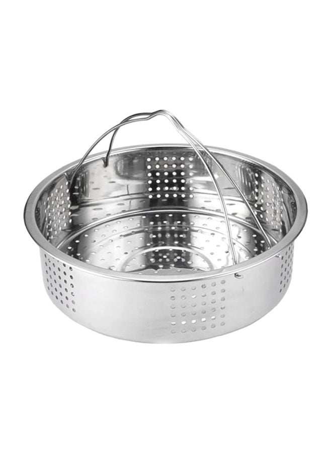 إسكدنيا Stainless Steel Steamer Basket Rack Silver - Image 1