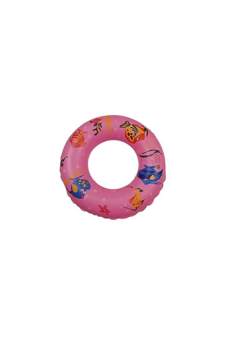 Swim Ring 60cm - Pink - for Children under 7 years - Image 3