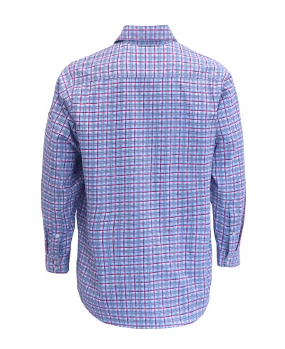 BOCOMAL FR Shirts Flame Resistant NFPA2112/CAT2 6.5oz Light Weight Printed Fire Retardant Plaid Shirt - Image 3