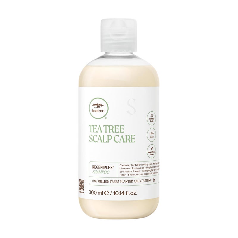 Tea Tree Scalp Care Regeniplex Shampoo Thickens  Strengthens For Thinning Hair 1014 fl oz
