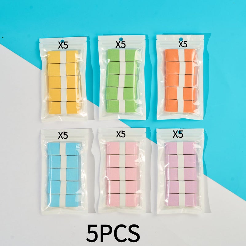5 Pack Gradient Pink Anti Slip PU Fleece Hand Grips For Tennis Badminton Volleyball - Image 3