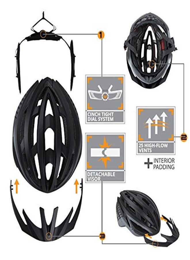 Demon United Demon Bike Helmet, 11.5 OZ Weightless Edition, 25 High Flow Air Vents, Removable Visor, Washable Fit Pads, Patented Fidlock Self Closing Buckle - Image 3