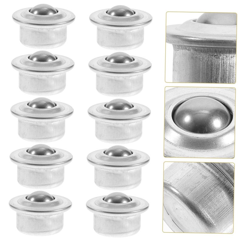 GANAZONO 1 Set Stainless Steel Mounted Bearing Casters For Furniture Workbench - Image 4