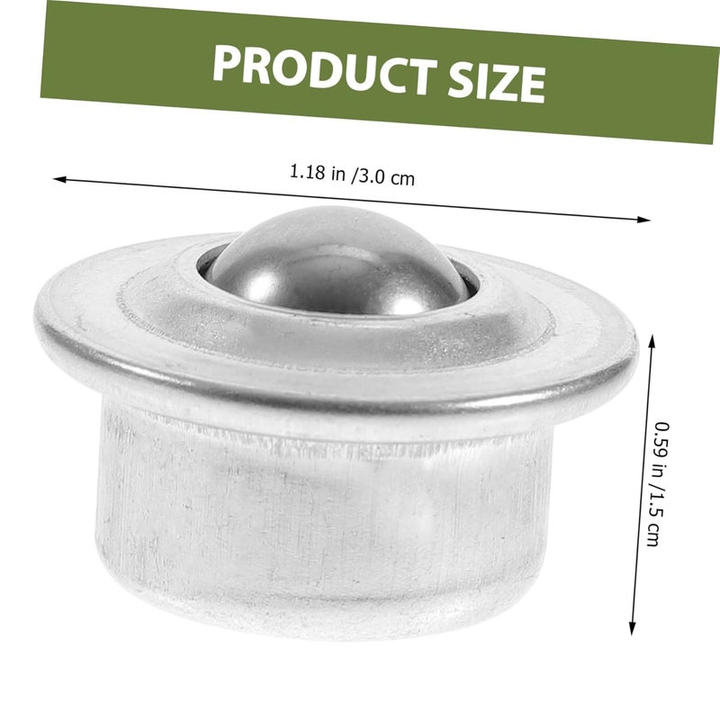 GANAZONO 1 Set Stainless Steel Mounted Bearing Casters For Furniture Workbench - Image 5