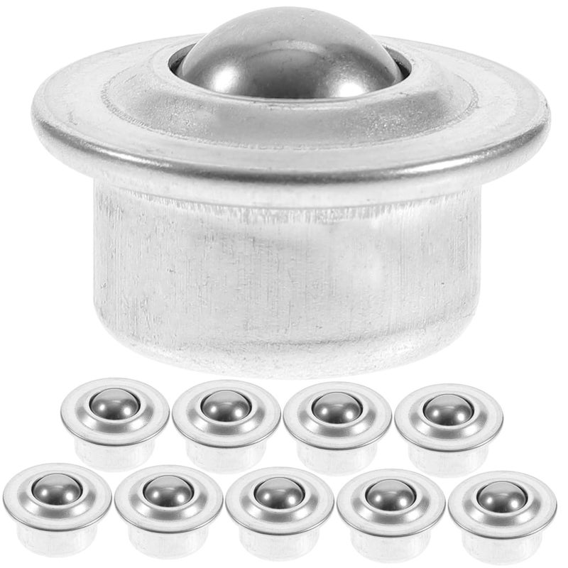 GANAZONO 1 Set Stainless Steel Mounted Bearing Casters For Furniture Workbench - Image 1