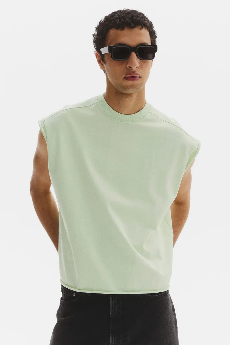 Oversized Fit Boxy vest top