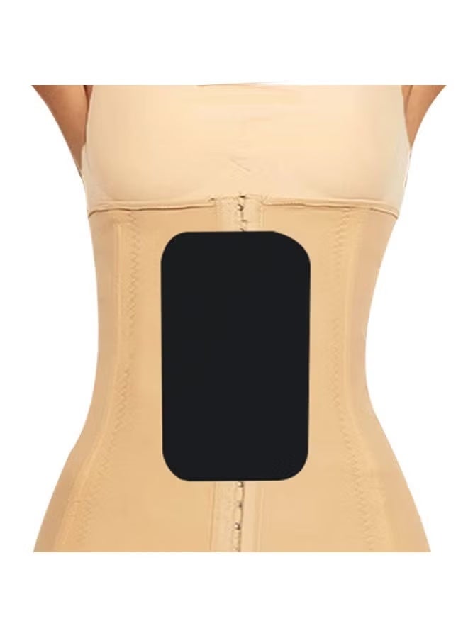 واقيان جانبيان من الفوم لبطاريات الليبو - شرائح فوم بعد العملية الجراحية، للاستخدام مع ملابس ما بعد جراحة شفط الدهون، تُستخدم بعد شفط الدهون، لتشد الجسم وكرقع استعادة الخصر على شكل حرف C، تقنية متقدمة للضغط والتسطيح للتعافي - Image 2