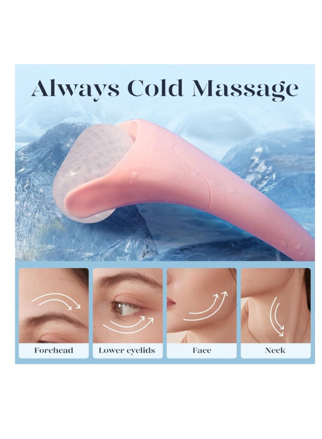 عام المصاصة على الوجه والعينين والهدايا النسائية ، والتبريد العلاجي ، وتشديد الجلد ، والحد من التجاعيد ، والتدليك العين منتفخة ، وتخفيف الصداع النصفي والألم ( الوردي ) - Image 2