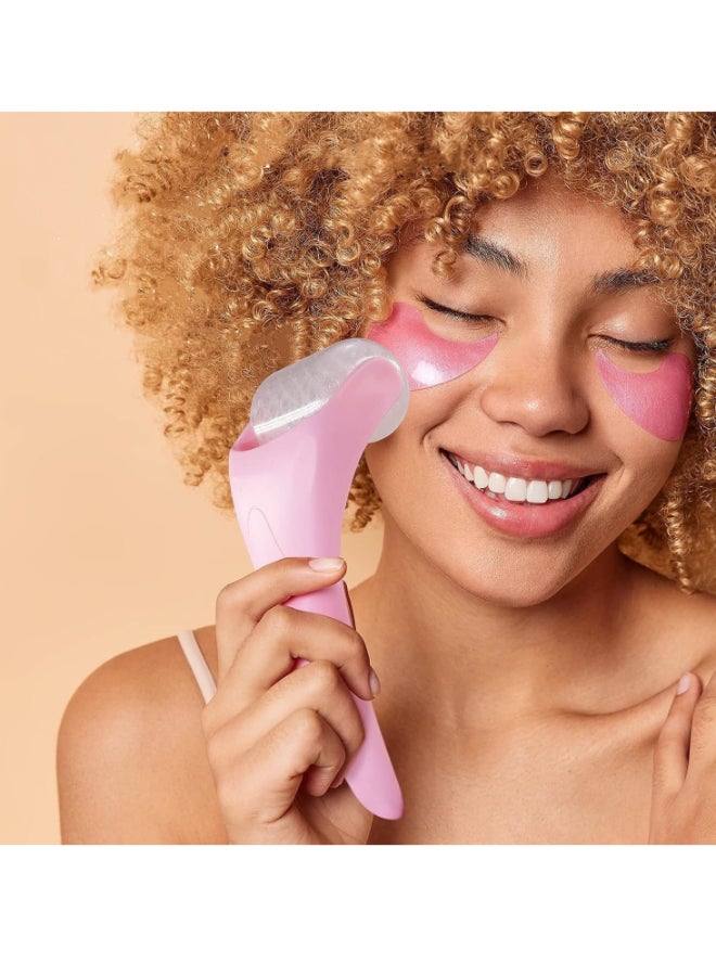 عام المصاصة على الوجه والعينين والهدايا النسائية ، والتبريد العلاجي ، وتشديد الجلد ، والحد من التجاعيد ، والتدليك العين منتفخة ، وتخفيف الصداع النصفي والألم ( الوردي ) - Image 1