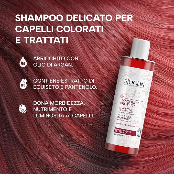 Bioclin Organic Color Protect Post Colour Shampoo 200 ml - Image 2