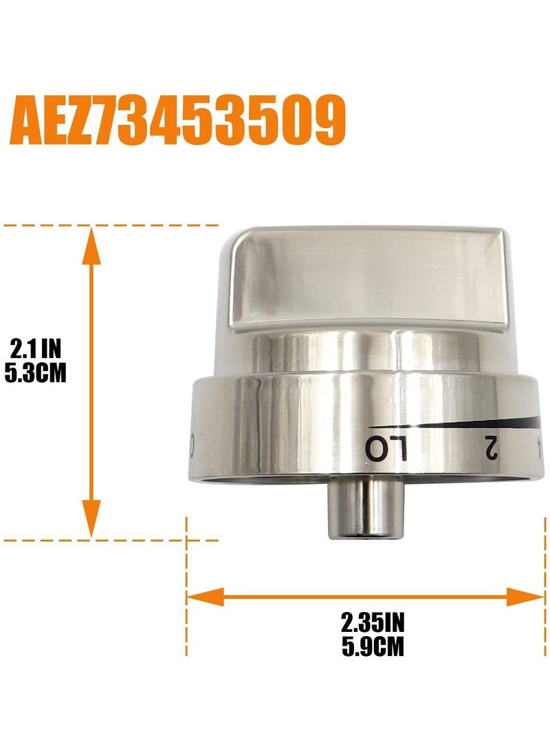 Azdele AEZ73453509 lg Stove knobs Replacements Fit for lg Gas Range/Oven LRG3036ST LRG3095ST LRG3091ST LRG3093ST LRG3035ST LDG3036ST,Replaces AEZ72909008 AP5669773 2347547 PS7321756 etc - Image 3