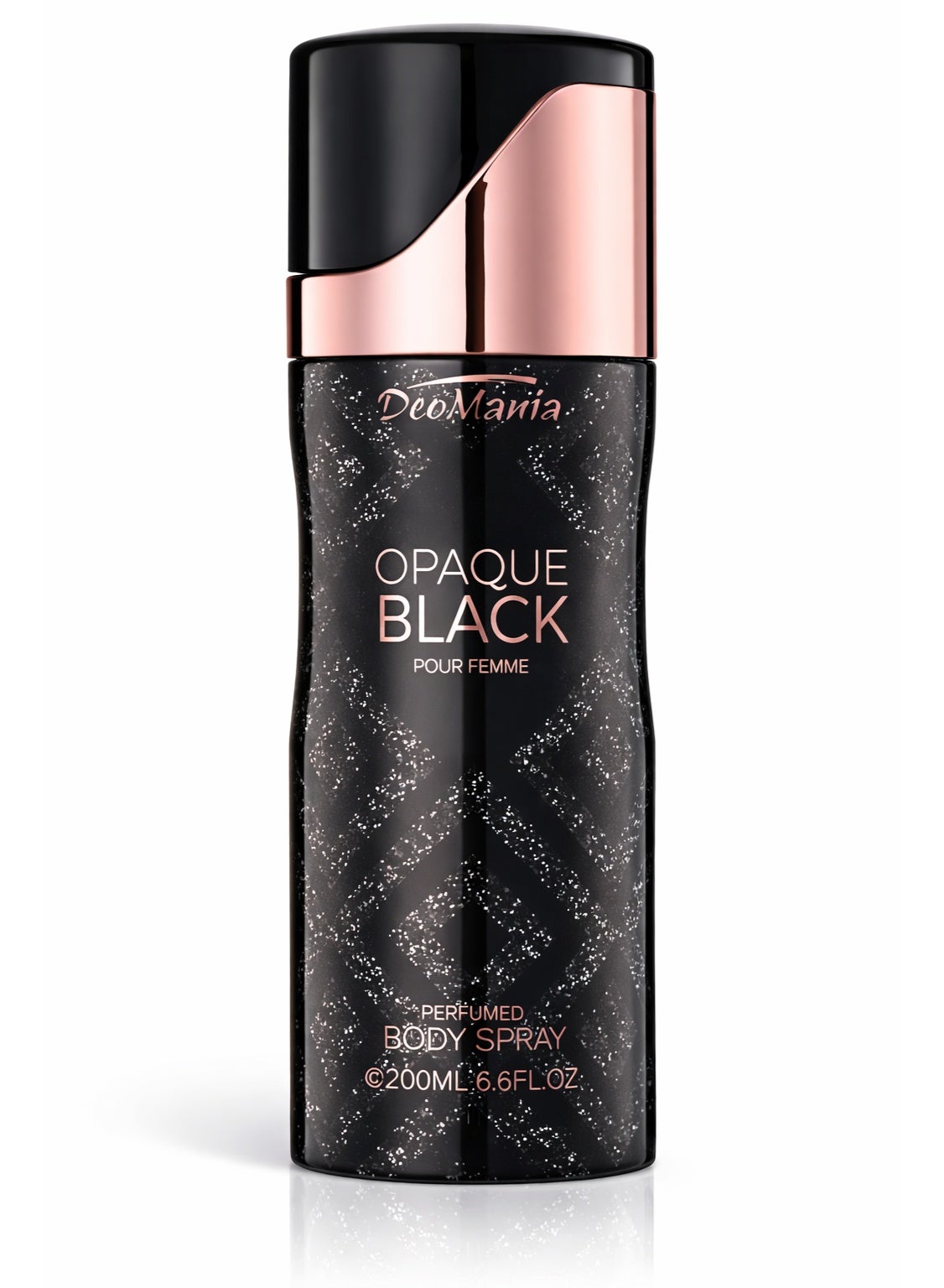 OPAQUE BLACK PERFUMED BODY SPRAY For Woman 200 ml