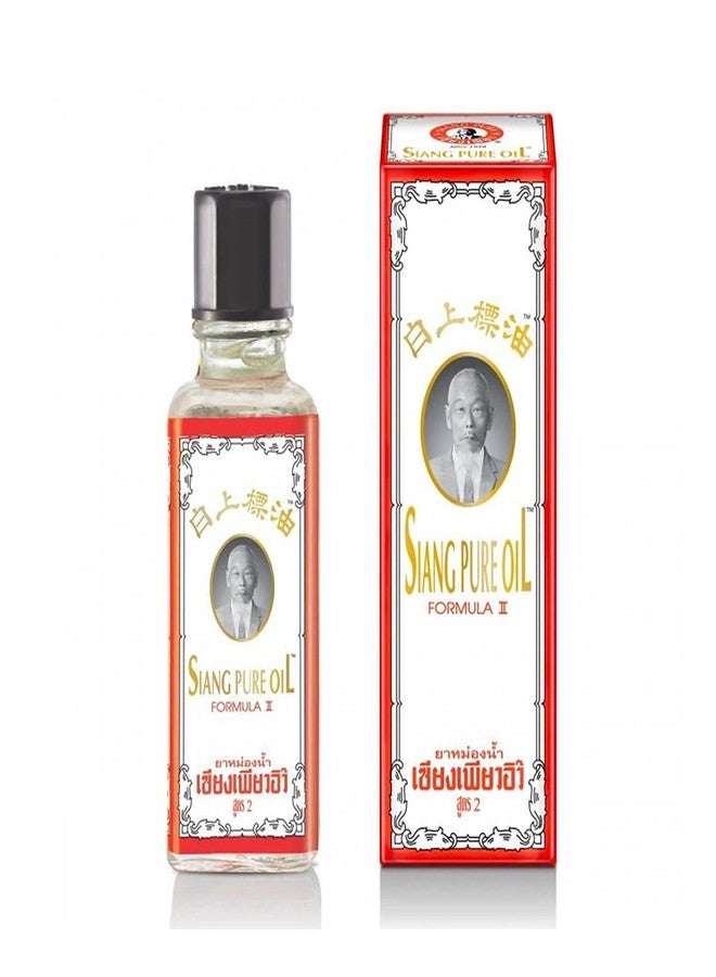 Siang Pure Oil Formula II White Peppermint Menthol Oil, 25ml, Pack of 6 - Image 3