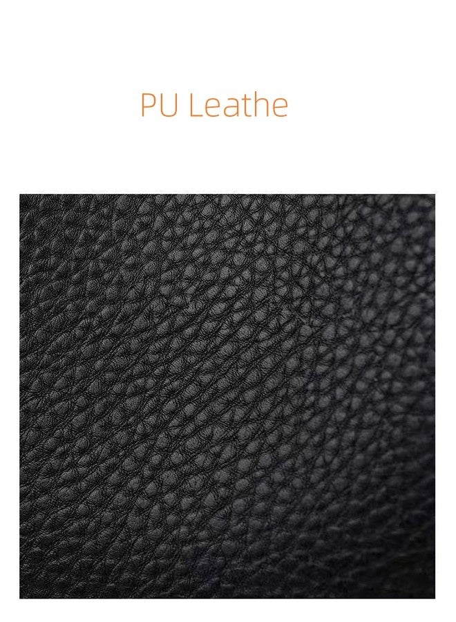 JCB CHIC حقيبة يد نسائية بإغلاق مغناطيسي حقيبة كتف بإغلاق مغناطيسي حقيبة كتف بحزام متعدد الجيوب حزام قابل للتعديل حقيبة يد حقيبة يد حقيبة يد حقيبة يد حقيبة رسول للعمل والسفر (6319 أسود) - Image 3