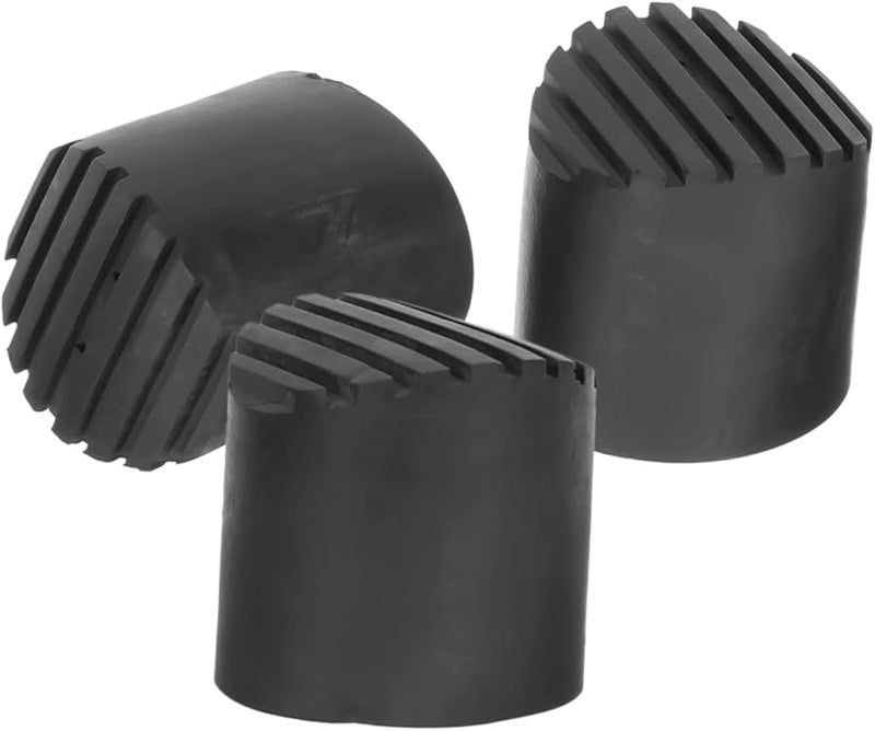 3Pcs Non Slip Ladder Rubber Feet Covers 6X5 2X5 2CM Protective Pads For Tile And Carpet Flooring - Image 2