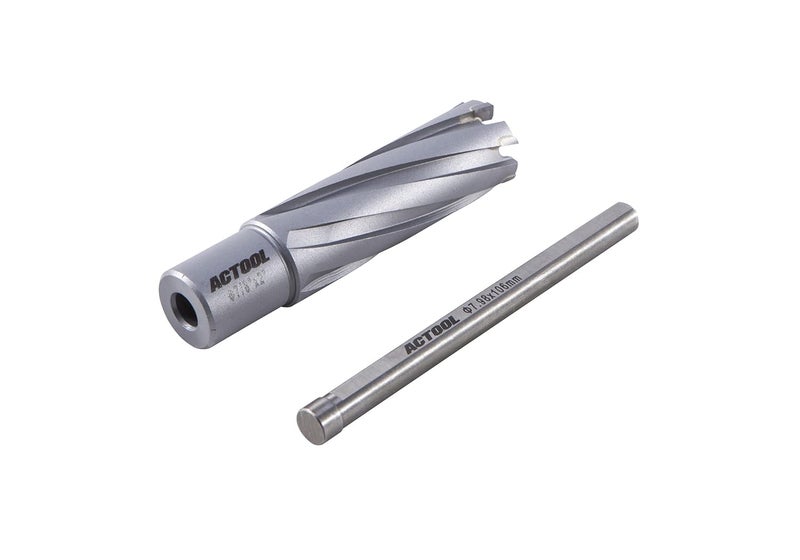 ACTOOL 7/8'' Diameter x 2'' Depth of Cut Carbide Tipped TCT ANNULAR Cutter with 3/4'' Weldon Shank - Image 3