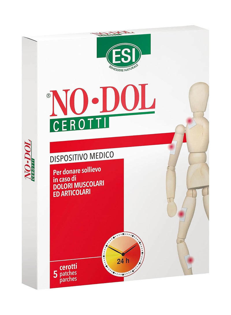 ESI لصقات نودول الموصى بها في حالة آلام العضلات والمفاصل 5 لصقات - Image 1
