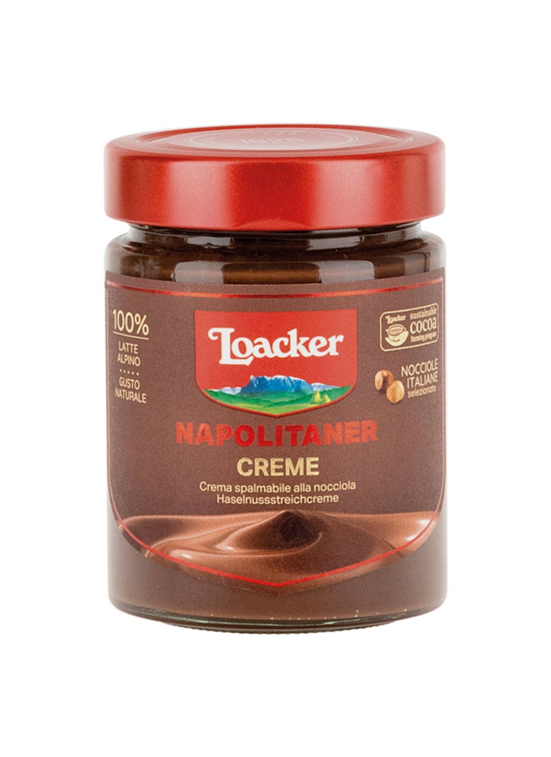 Loacker Napolitaner Crème Hazelnut Spread 290g - Image 1