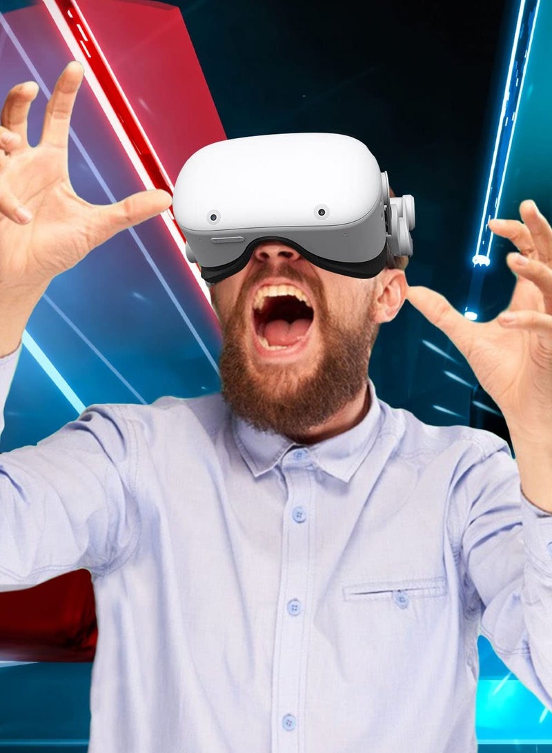 Head Strap for Oculus Quest 2, Comfort Elite Strap Replacement for Reduce Face ​Pressure, Enhanced Support in VR, Lightweight & Adjustable Strap Accessories for Meta/Oculus Quest2 - Image 2