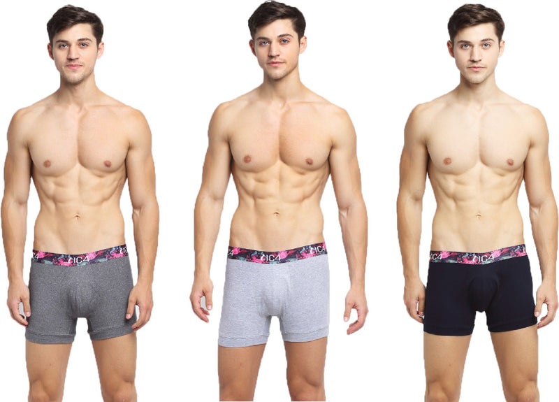 IC4 Store IC4 Men's Vivid Trunk Combo Pack of 3 - Image 1