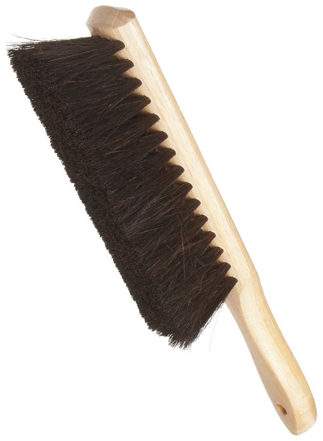 Weiler 71019 8" Counter Duster, Black Horsehair & Fiber Mix, Fine Brushing - Image 1