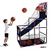 Nattork Arcade Basketball Game Set with 4 Balls and Hoop Kids Basketball Hoop Indoor Outdoor Sports Toy Gifts for Kids Boys Girls 38 Years Old Air Pump Included Ideal for Gifts - Image 2