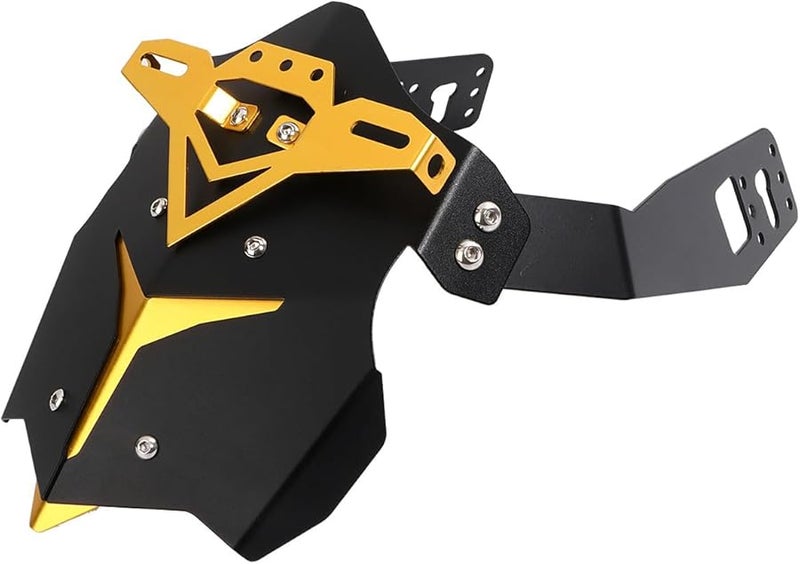 Gold Motorcycle Rear Fender Aluminum Alloy Mudguard Splash Guard for Off Road and Street Use - Image 1