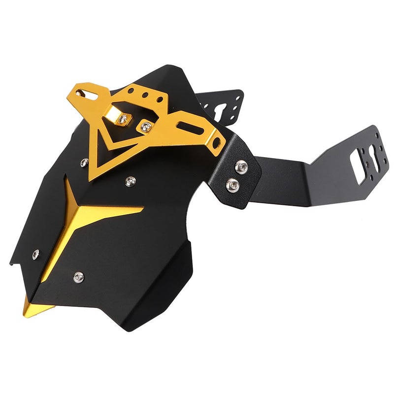 Gold Motorcycle Rear Fender Aluminum Alloy Mudguard Splash Guard for Off Road and Street Use - Image 2