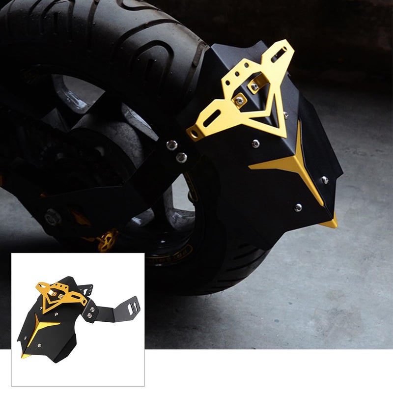 Gold Motorcycle Rear Fender Aluminum Alloy Mudguard Splash Guard for Off Road and Street Use - Image 4