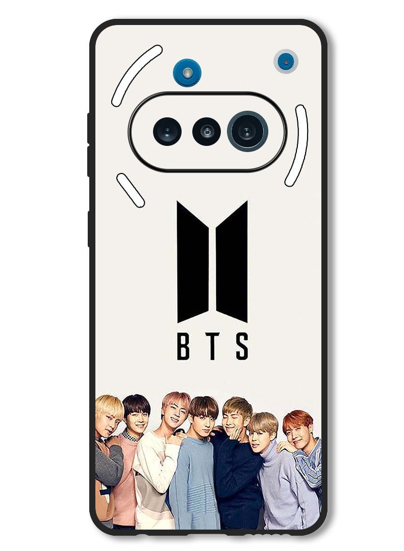 Theodor Case Compatible with Nothing Phone 3a Protection Shockproof Bumper Cover BTS Crew - Image 1