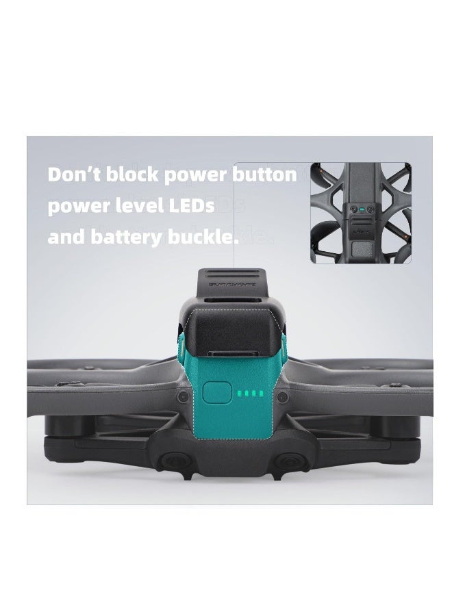 Battery Buckle Protection Frame for DJI Avata 2, Battery Clip Holder for DJI Avata, Drone Quadcopters Accessories, Anti-Release, Anti-Falling, Black Battery Guard - Image 2