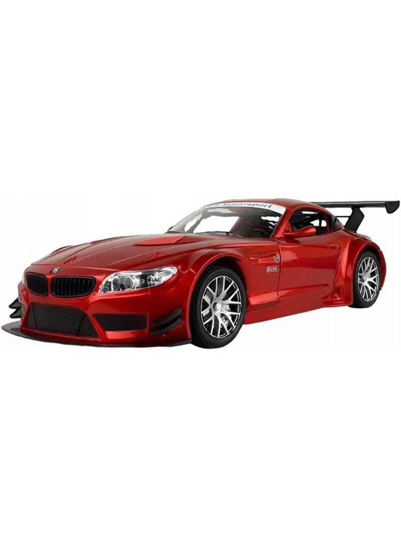 The Toys Home Licensed 1:14 RC Sports Car – BMW Z4 GT3 Style, Full‑Function Remote Control, USB Rechargeable 6V Battery Pack, LED Head/Tail Lights, 2.4GHz Controller, Gift Window Box – Kids & Adults Ages 6+ - Image 3