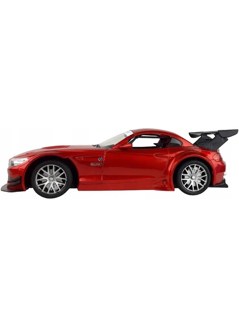 The Toys Home Licensed 1:14 RC Sports Car – BMW Z4 GT3 Style, Full‑Function Remote Control, USB Rechargeable 6V Battery Pack, LED Head/Tail Lights, 2.4GHz Controller, Gift Window Box – Kids & Adults Ages 6+ - Image 5