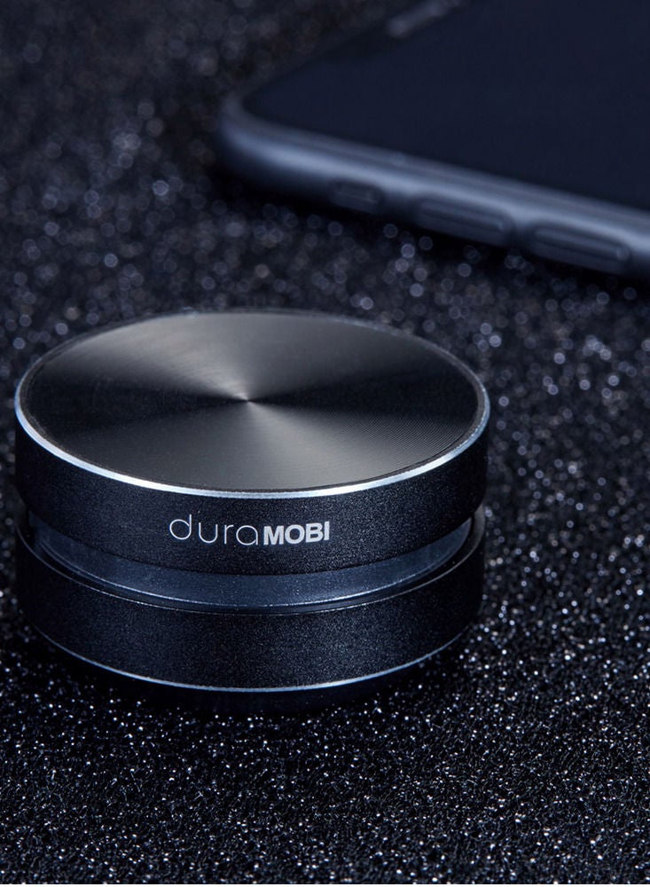 dura MOBI مكبر صوت BT لاسلكيًا، مكبرات صوت صغيرة محمولة بصوت ستيريو عالٍ باللون الأسود - Image 5