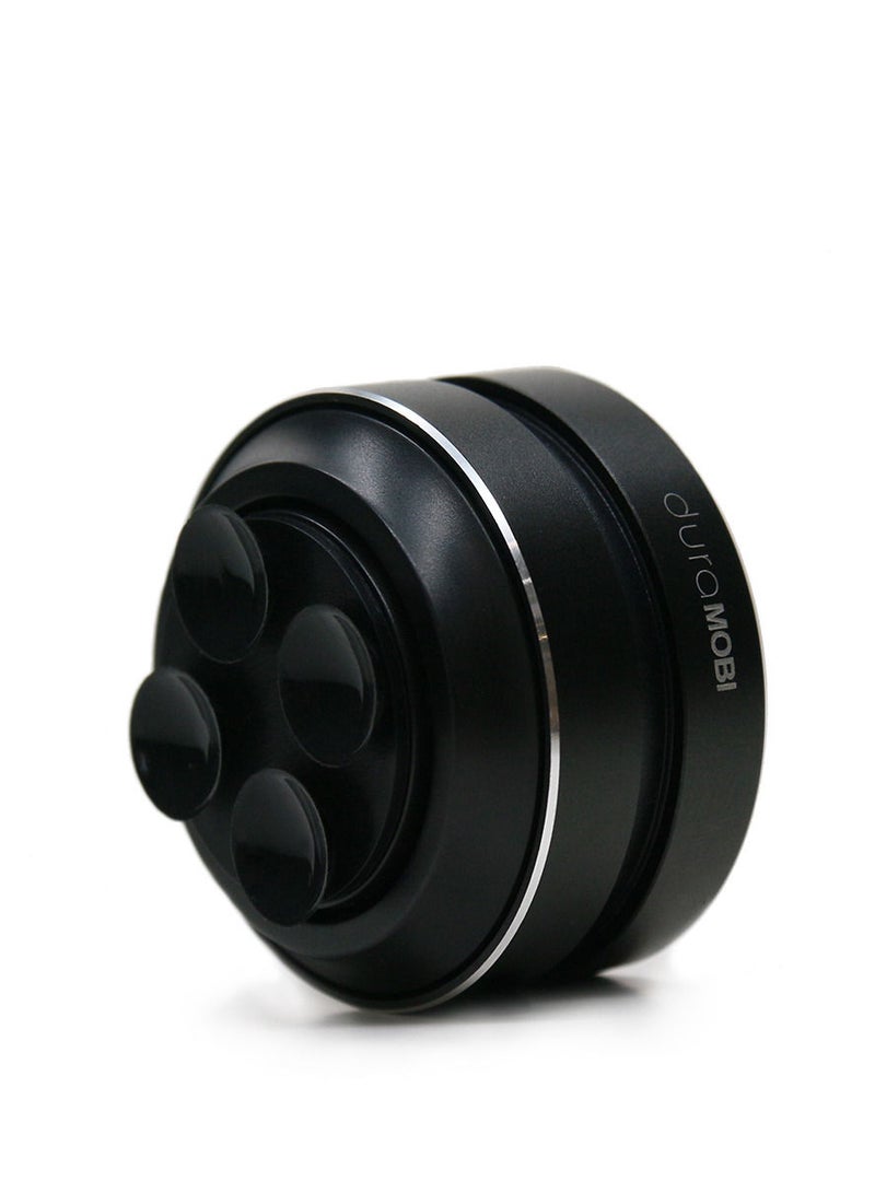 dura MOBI مكبر صوت BT لاسلكيًا، مكبرات صوت صغيرة محمولة بصوت ستيريو عالٍ باللون الأسود - Image 2