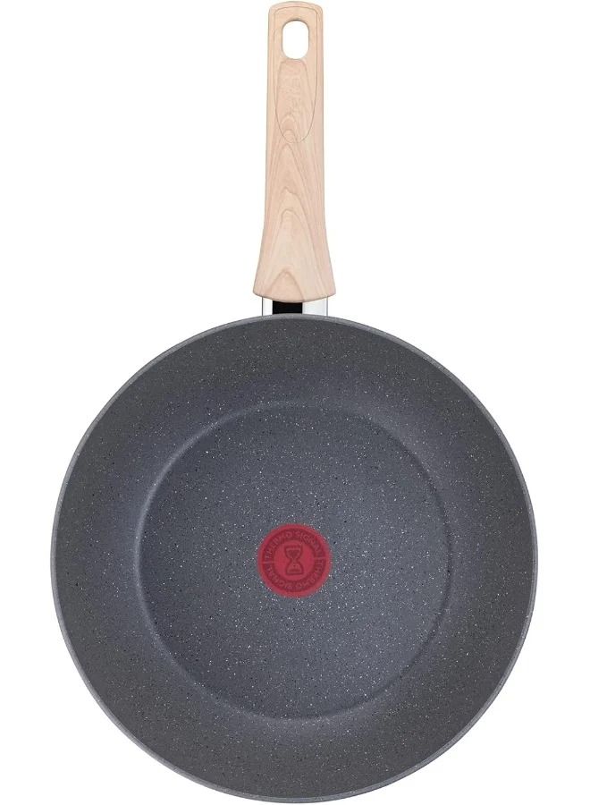 Tefal TEFAL Wok Pan | Natural Force 28cm Frying Pan Grey Wok Pancm