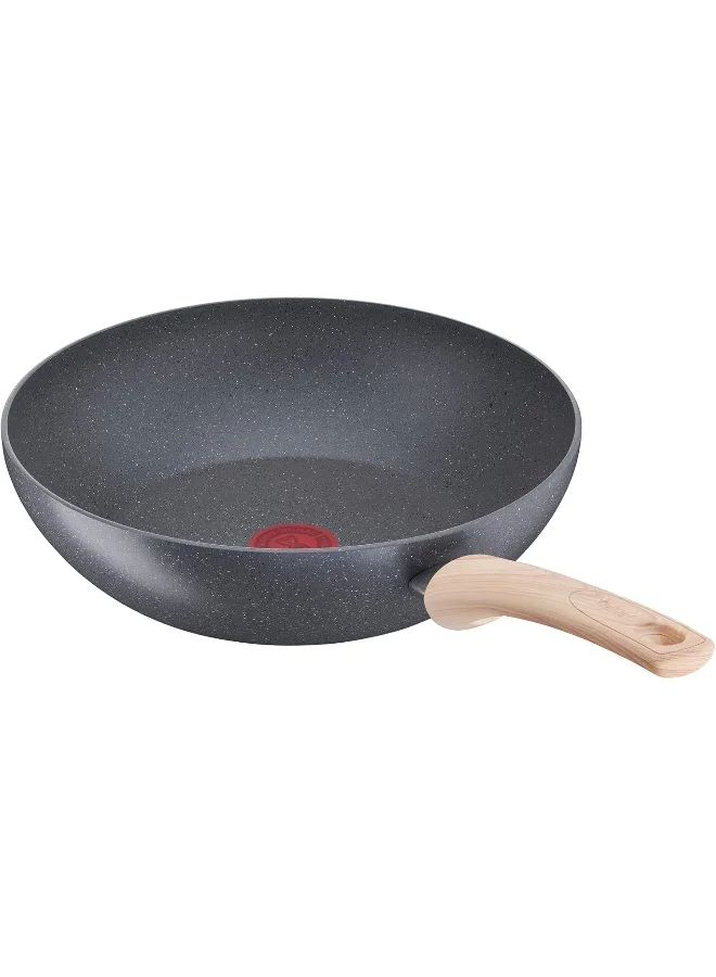Tefal TEFAL Wok Pan | Natural Force 28cm Frying Pan Grey Wok Pancm