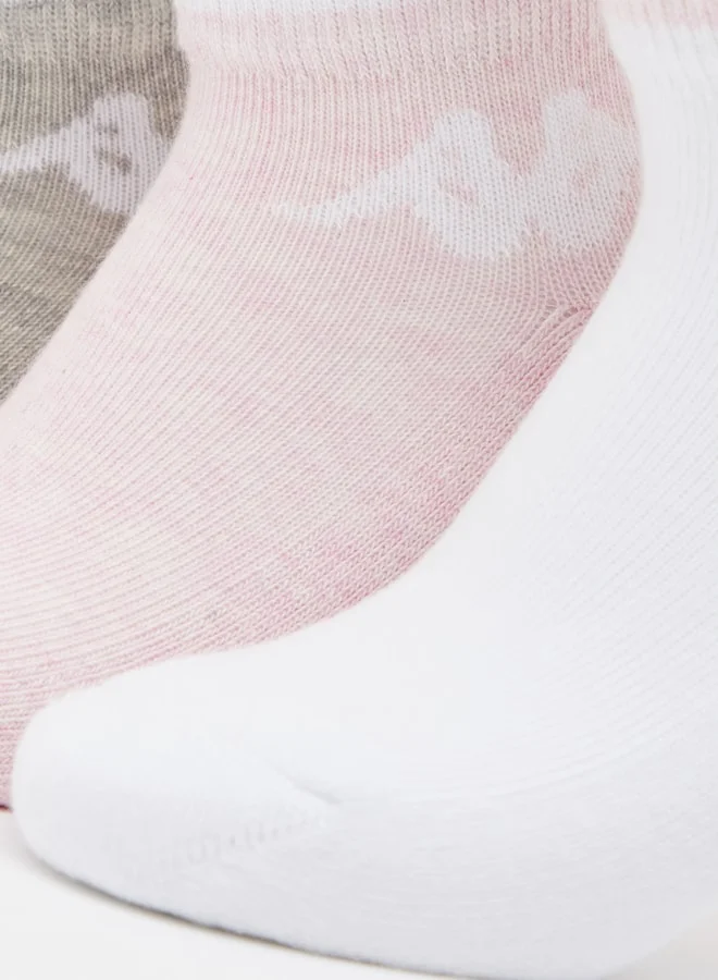 Kappa Girls's Printed Sports Socks - Set of 3