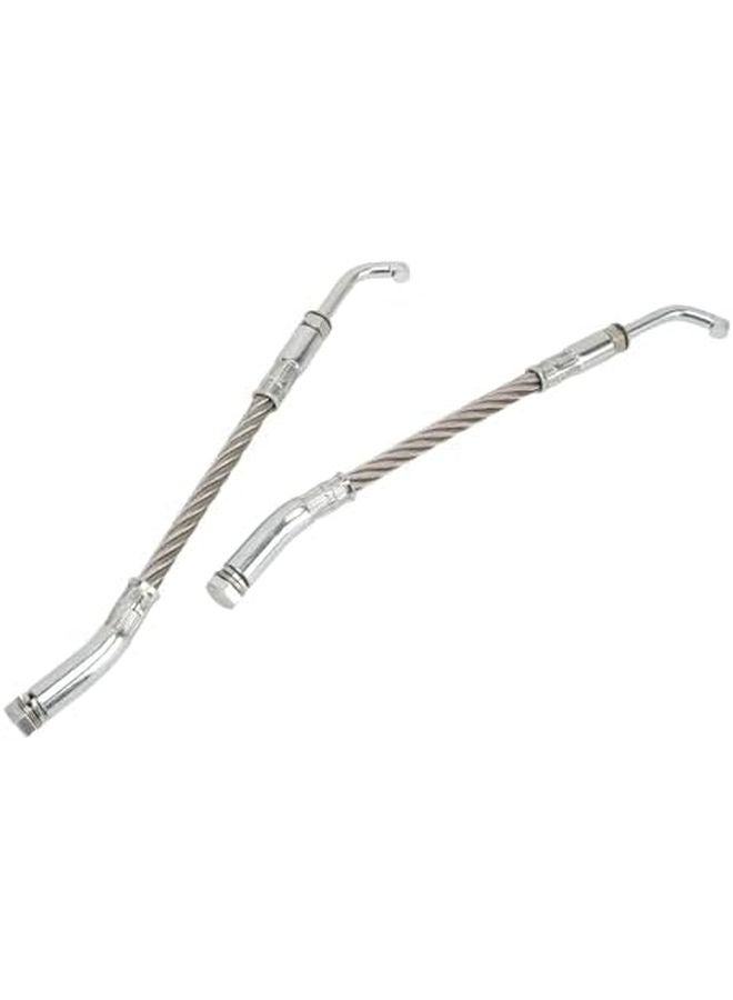 2 قطعة مجموعة كاشطات كابلات أداء الزلاجات الثلجية لارتفاعات المسار 2-12 بوصة مجموعة الجانب الأيمن والأيسر - Image 3