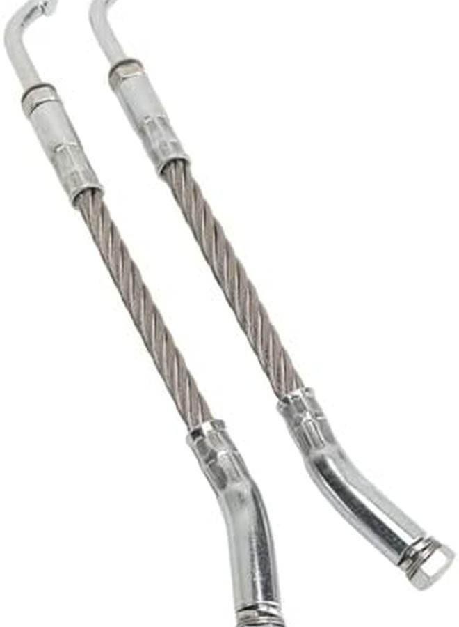 2 قطعة مجموعة كاشطات كابلات أداء الزلاجات الثلجية لارتفاعات المسار 2-12 بوصة مجموعة الجانب الأيمن والأيسر - Image 4