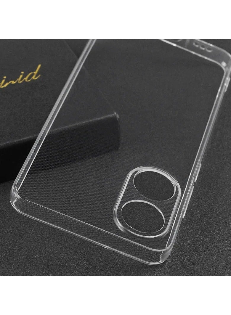 Soft TPU Silicone Gel Transparent Camera Protect Case Back Cover For Oppo A78 4G