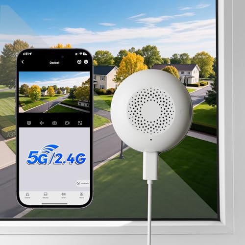 yespano Yespano Yespano Window Camera Indoor Camera For Home Security With Color Night Vision Recording Motion Detection Easy Quick Window Mount For Outdoor Monitoring Z92B918E5E4DAF8B27AFCZ