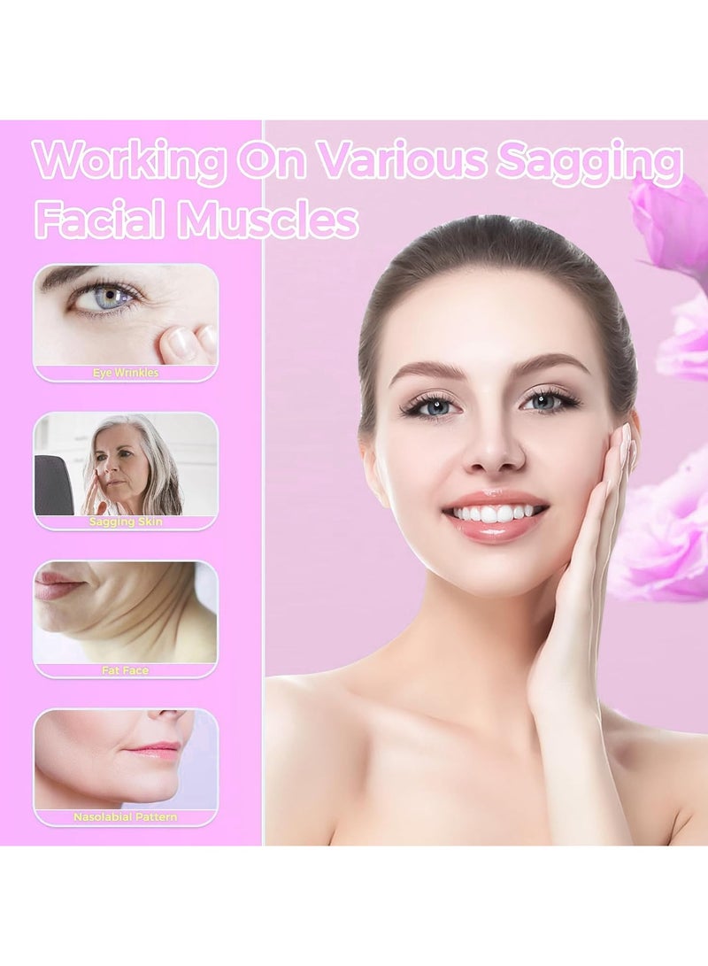 ATRJSZ 60 Pcs Face Lifting Tape With 8 Pcs Lift Rope Sets, Invisible Facial, Double Chin, Neck And Eye Lift Tape For Fast Lifting, Quick Wrinkle Removal For Women Face Beauty - Image 3