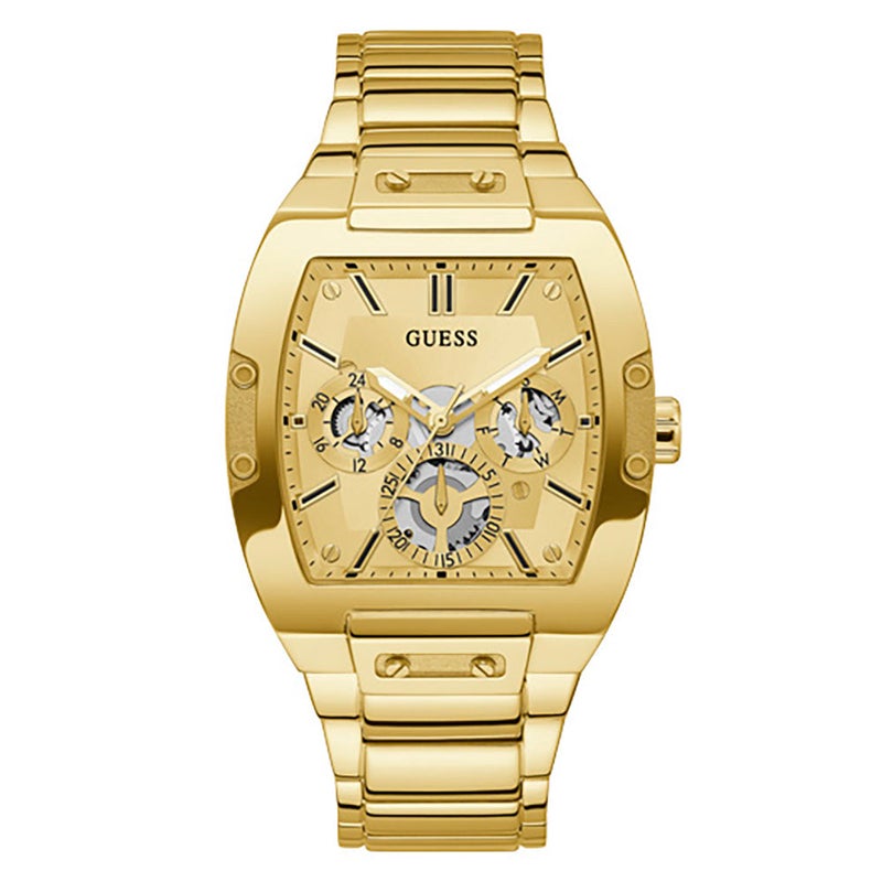 Guess Men's Watch Gold Tone Case Quartz – Model GW0456G2 - Image 1