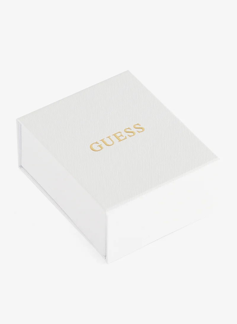 جس Guess My Secret Non-Logo Earrings